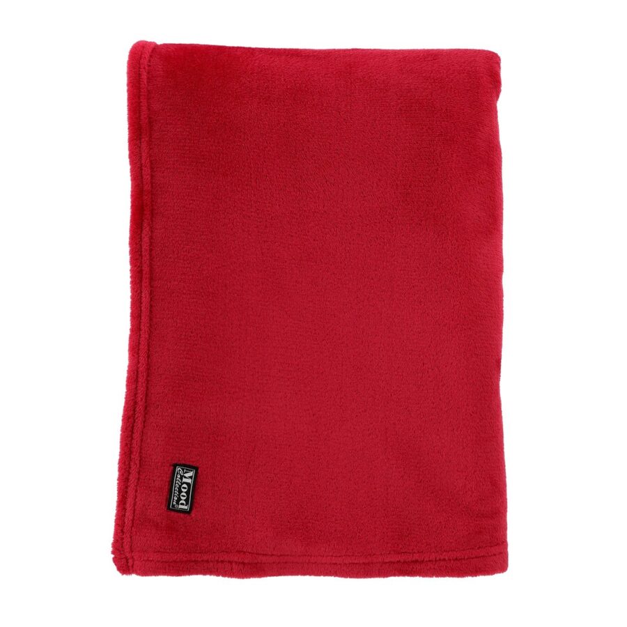 Famke Fleece Plaid - L180 x B130 cm - Rood - Afbeelding 5