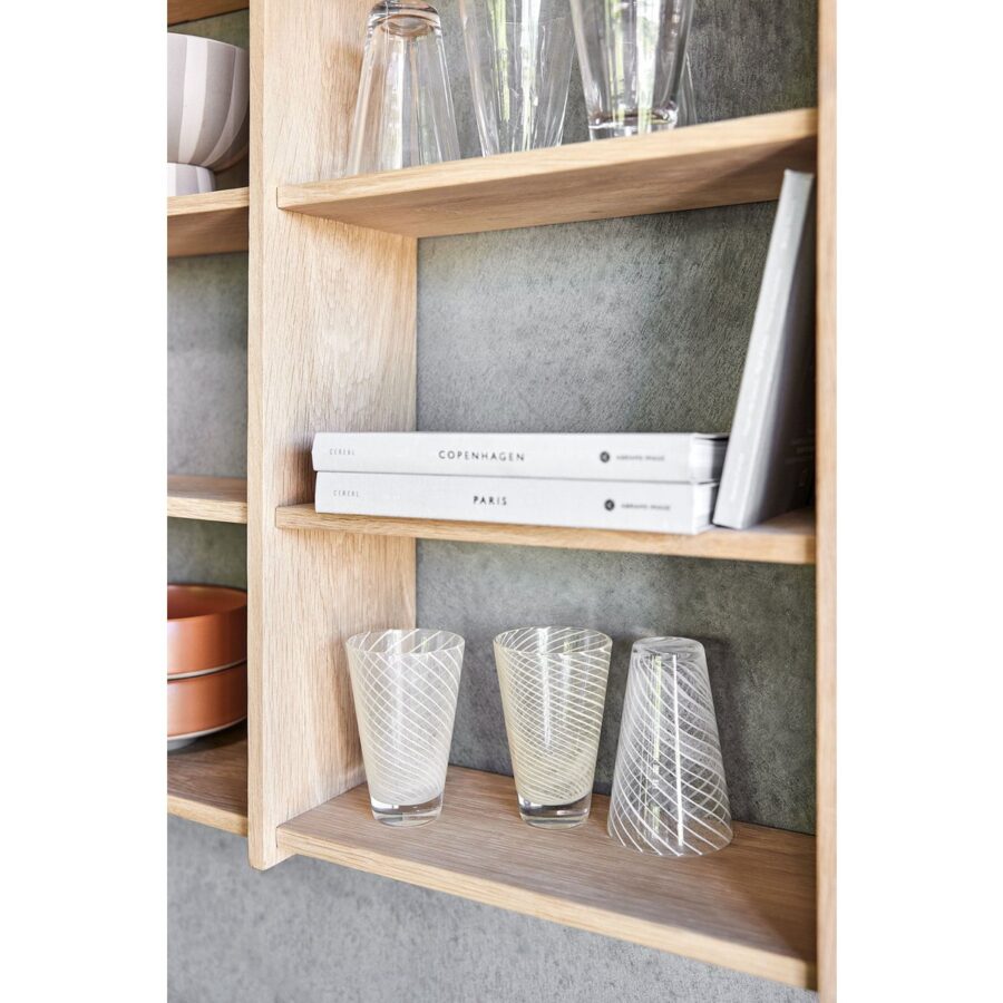 Yuka Groove Glas - Pak van 2 - Afbeelding 3