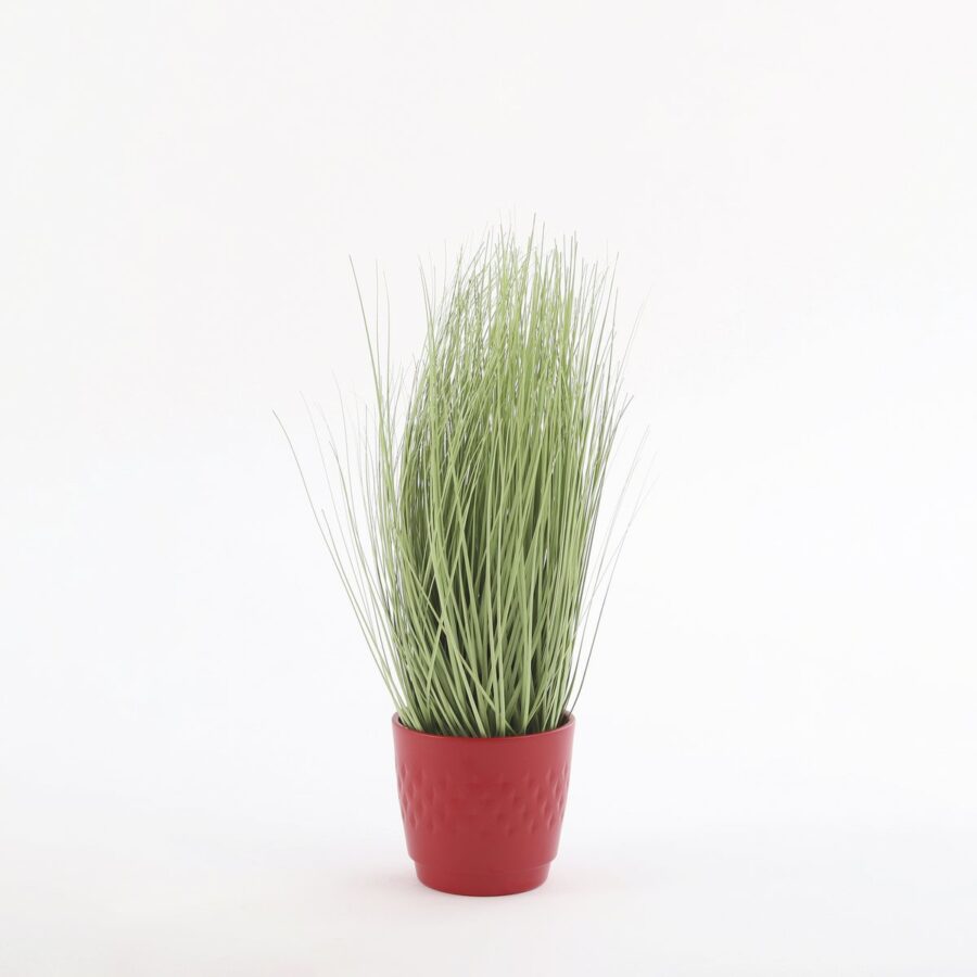 Gras Kunstplant - H68 x Ø50 cm - Groen - Afbeelding 4