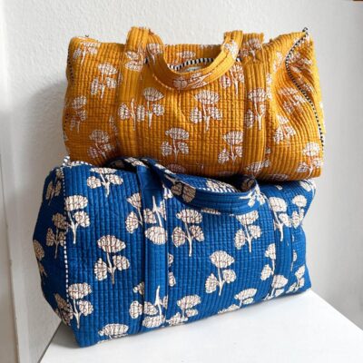 handgemachte Baumwolltasche "Mystic Flower"
