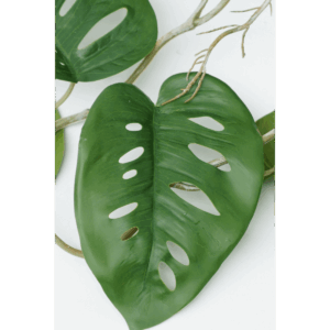Monstera Monkey Bush Kunstslinger 120cm (Guirlande) - Afbeelding 5
