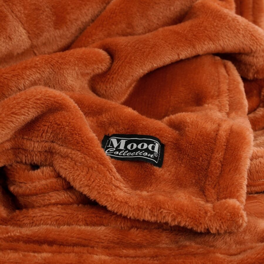 Famke Fleece Plaid - L180 x B130 cm - Terra - Afbeelding 4