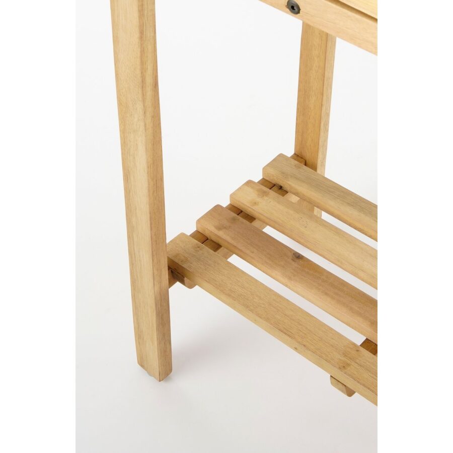 Glenwood Plantenbak Rechthoek voor Buiten - L70 x B30 x H75 cm - Acaciahout - Bruin - Afbeelding 4