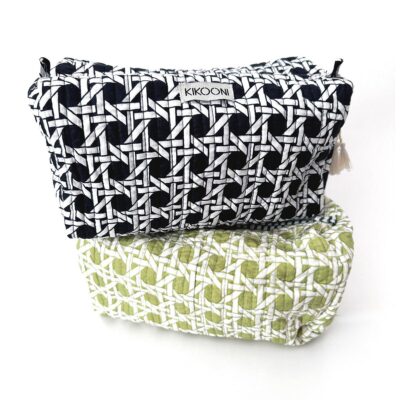 Handgemaakte make-up tas 'de Boom'