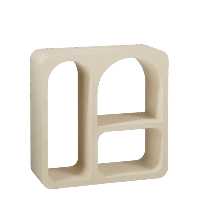 Frati Wandkast - L40 x B15 x H40 cm - FSC 100% - Off White