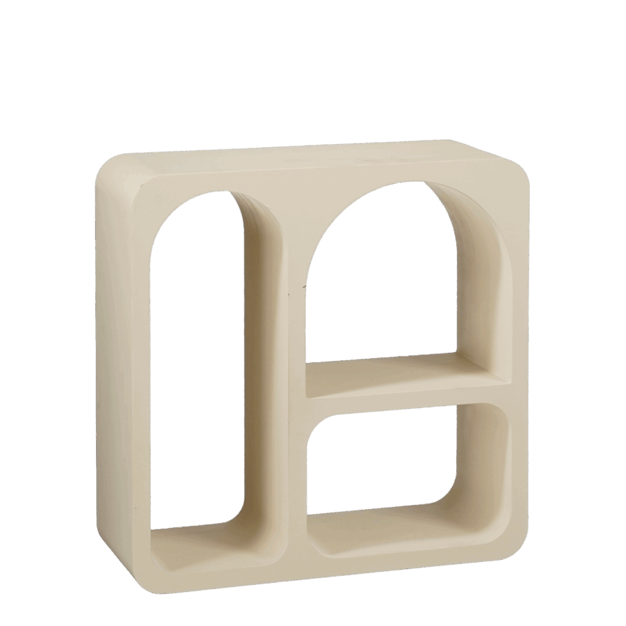 Frati Wandkast - L40 x B15 x H40 cm - FSC 100% - Off White