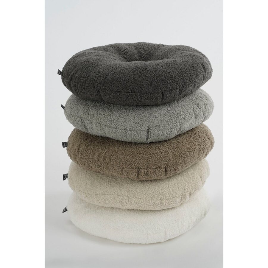 Nadine Sierkussen - Ø40 cm - Gerecycled Polyester - Grijs - Afbeelding 5