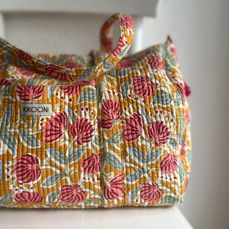 Handgemaakte katoenen tas "Toscane Dreams" - Afbeelding 8