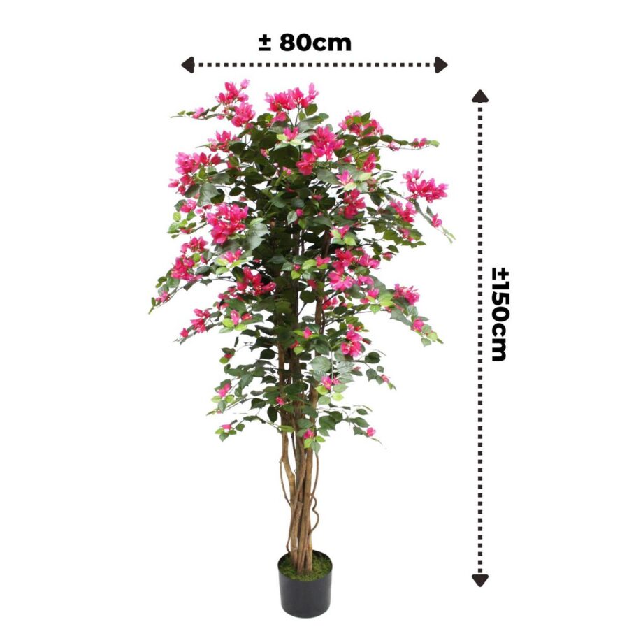 Bougainvillea Kunstplant 150cm - Afbeelding 5