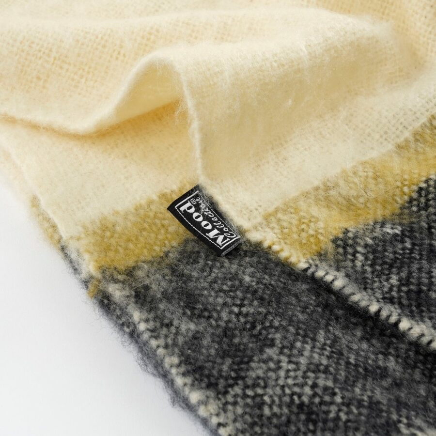 Plaid - L180 x B130 cm - Gebroken wit - Afbeelding 3