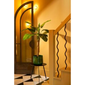 Kunstplant Bananenboom in Pot - H155 x Ø90 cm - Groen - Afbeelding 6