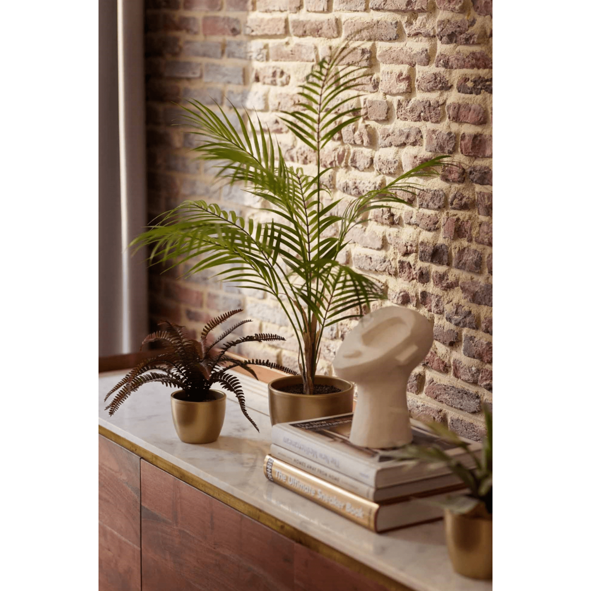 Kunstpalm Chamaedorea 85cm - Afbeelding 2