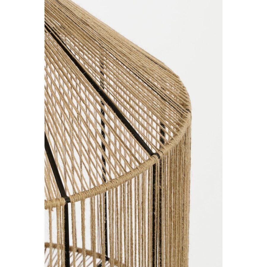 Elsa Hanglamp - H49 x Ø35 cm - Jute - Lichtbruin - Afbeelding 4