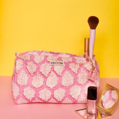handgemaakte make-up tas "P. Harleen"