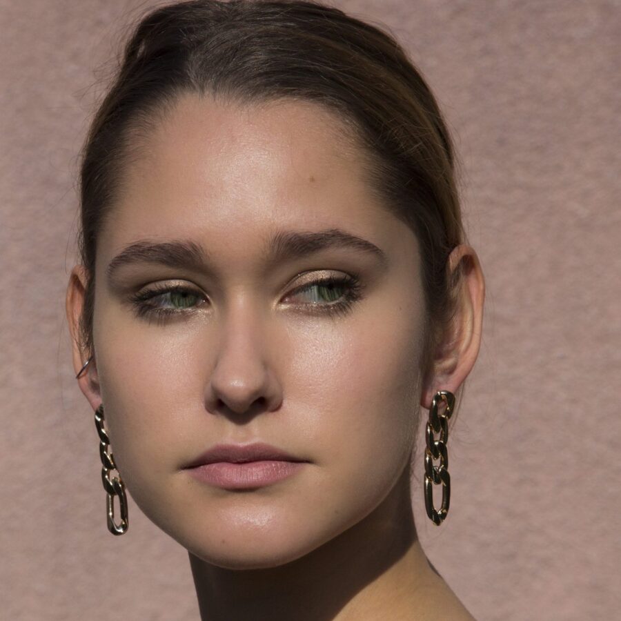 Otazu Golden Chain Earrings - Afbeelding 2
