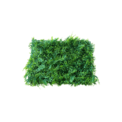 Kunsthaag wandmat Groen Mix 60x40cm