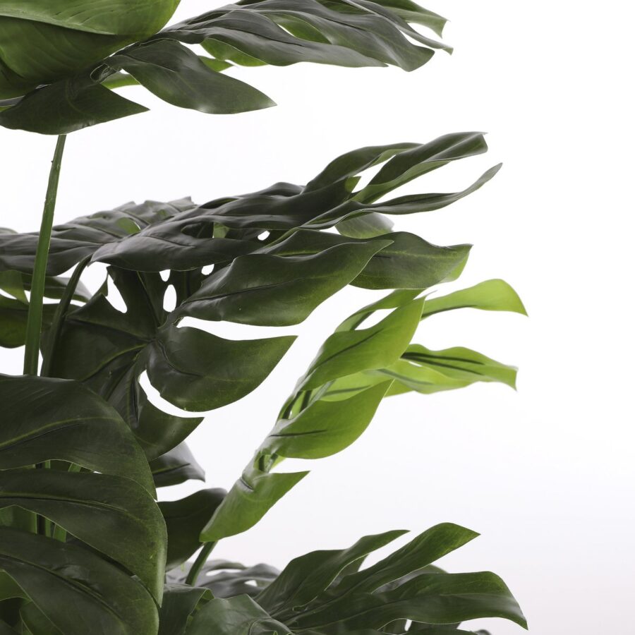 Monstera Kunstplant - H160 x Ø80 cm - Groen - Afbeelding 2