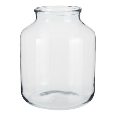 Vienne Vaas - H42 x Ø29 cm - Gerecycled Glas - Transparant