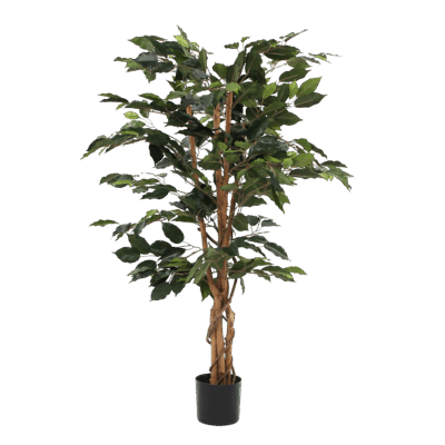 Ficus Kunstplant - H110 x Ø65 cm - Groen