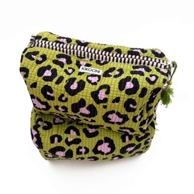 Toilettasje 'Oh Leo Cosmic Green'