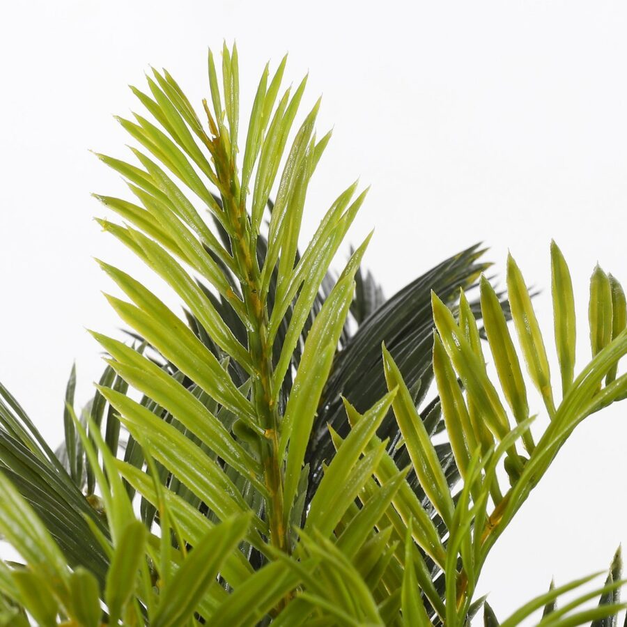 Cycas Palm Kunstplant in Bloempot Stan - H37 x Ø44 cm - Groen - Afbeelding 4