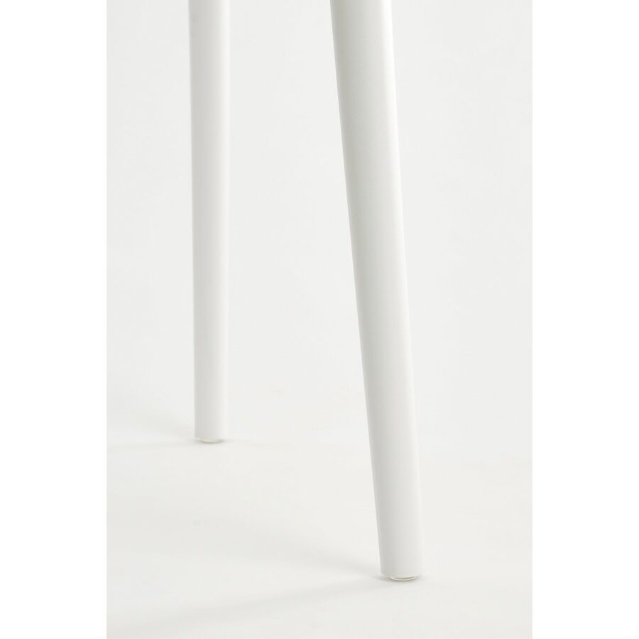 Nebraska Tuinstoel - L56 x B57 x H80 cm - Polypropyleen - Wit - Afbeelding 5