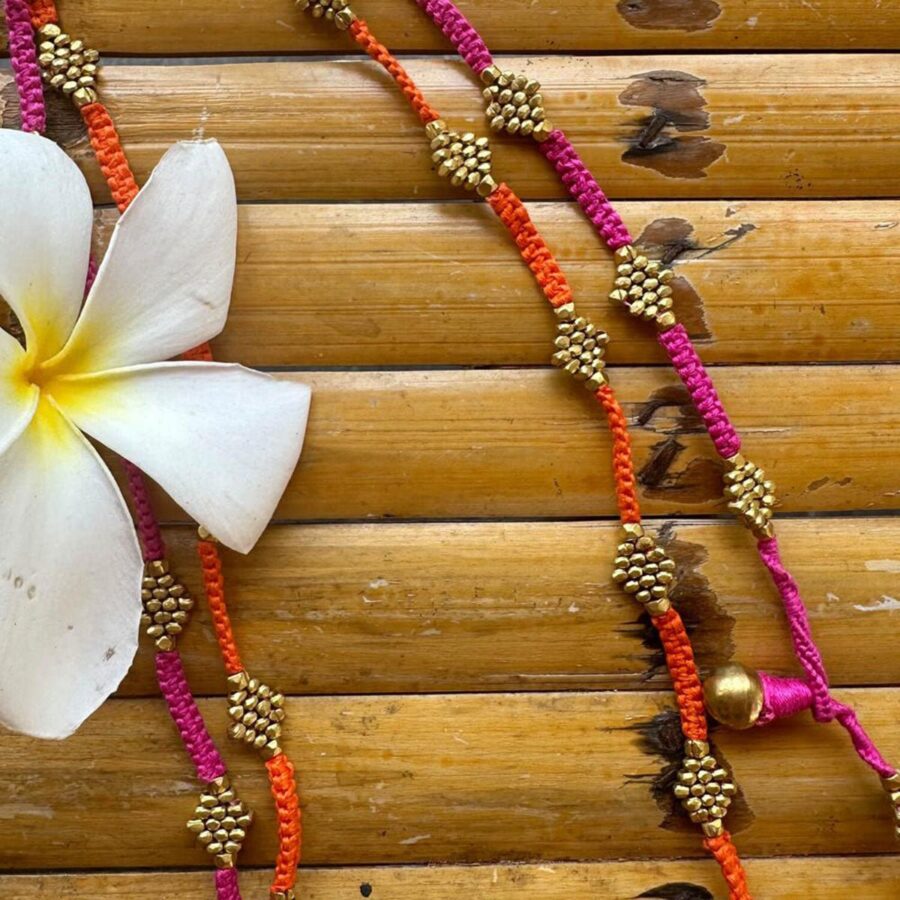 Handgemaakte Dokra ketting Summerlove - Afbeelding 7