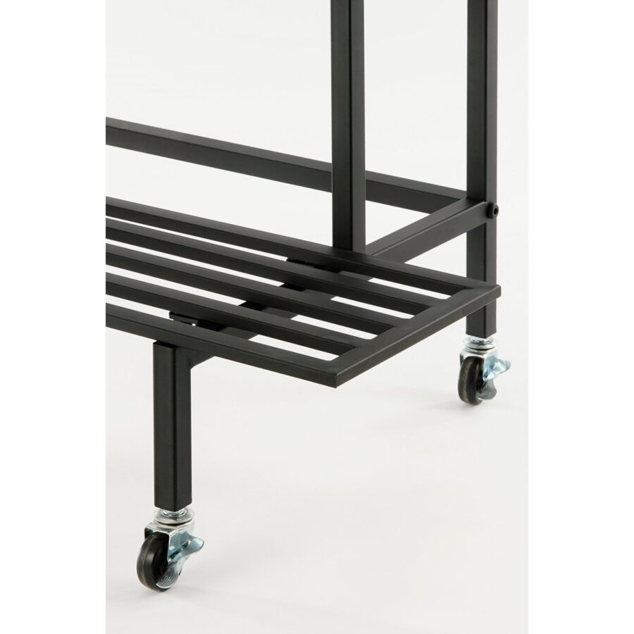 Greenrax Plantentafel - L90 x B44 x H42 cm - Metaal - Zwart - Afbeelding 4