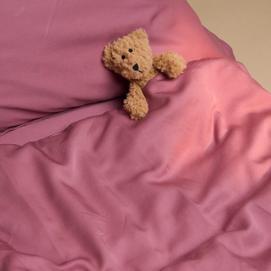 Kids - TENCEL™ Twill Kussensloop Dusty Rose - Afbeelding 2