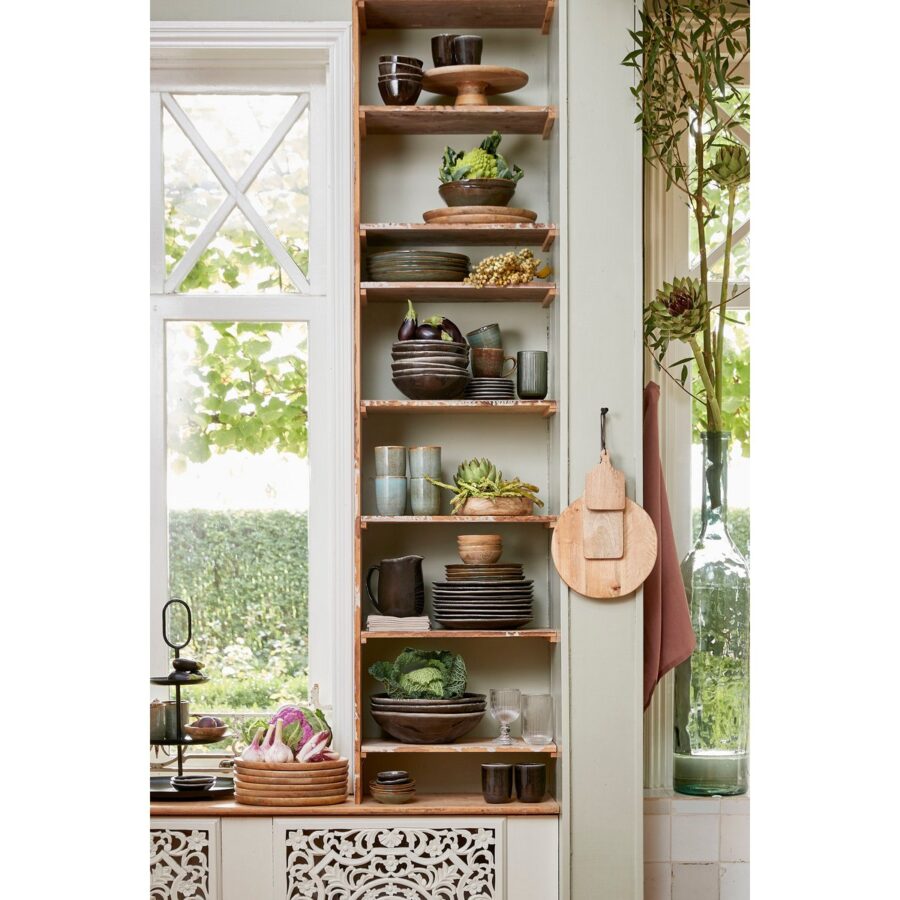 Duko Bord - Ø40 cm - 100% FSC Mangohout - Bruin - Afbeelding 4