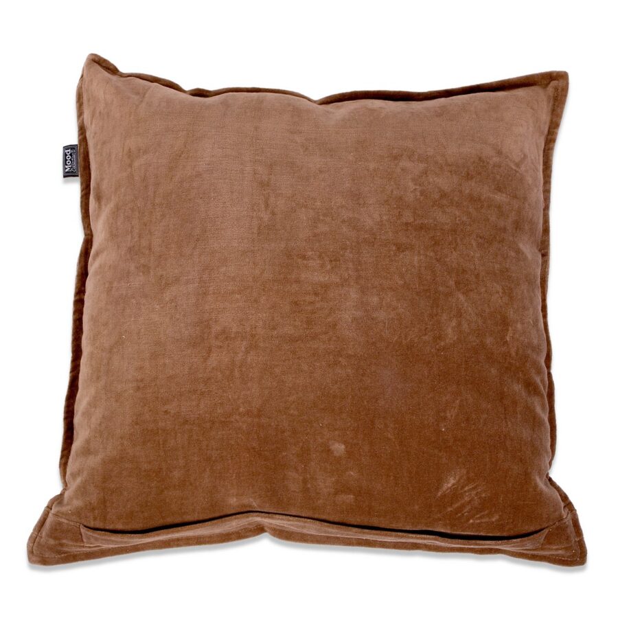 Charme Sierkussen - L50 x B50 cm - Bruin - Afbeelding 2