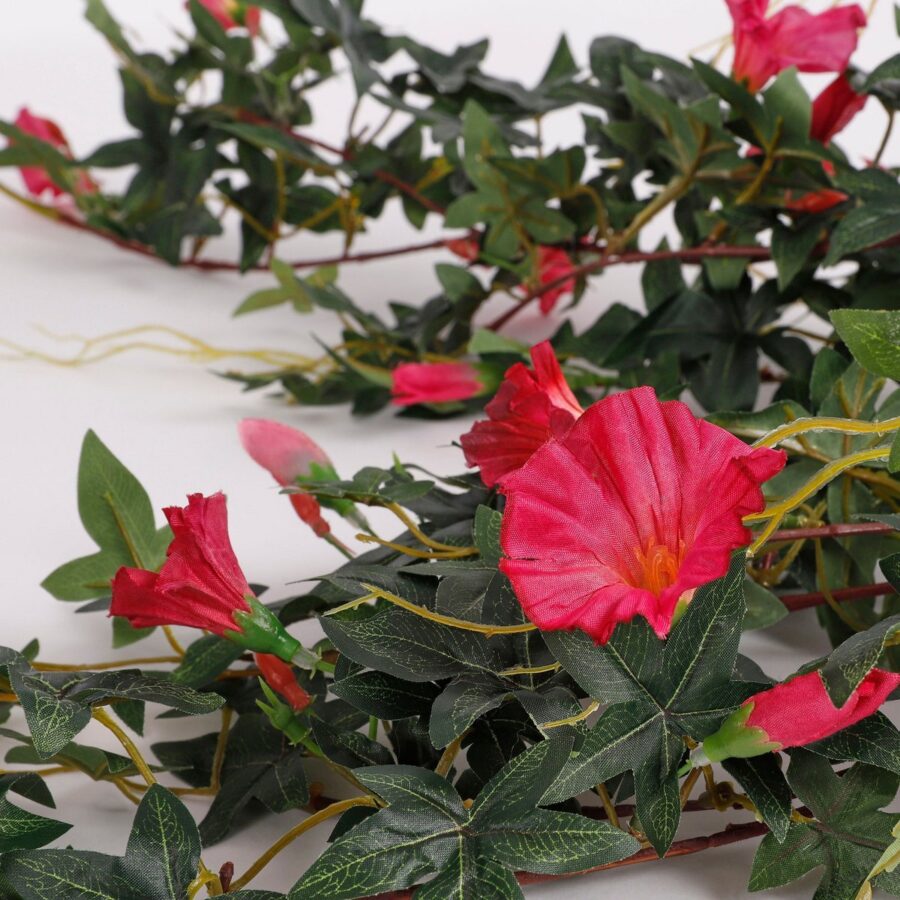 Petunia Kunst Hangplant - L15 x B20 x H80 cm - Fuchsia - Afbeelding 2
