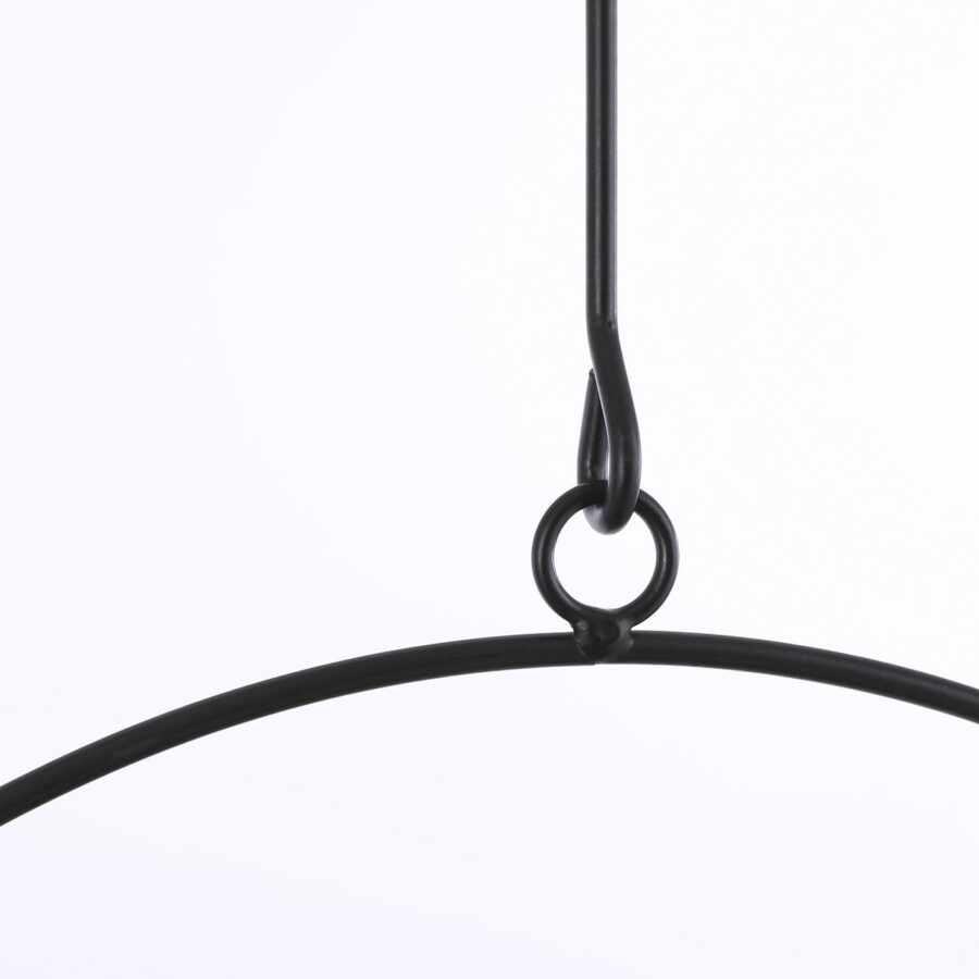 Dexter Hangpot - L34 x B14 x H65 cm - Zwart - Afbeelding 2