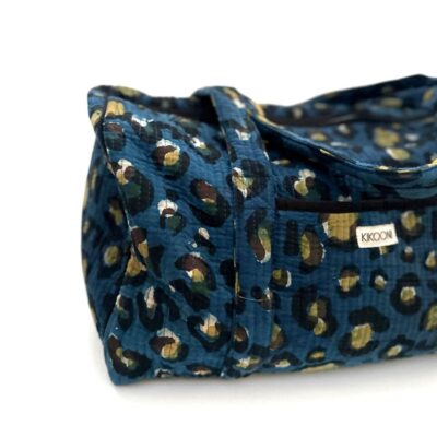 Katoenen tas en shopper "DARK LEO"