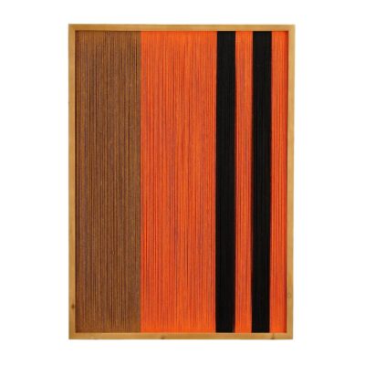 Kuba Wanddecoratie - L50 x B3 x H70 cm - FSC 100% - Katoen - Oranje