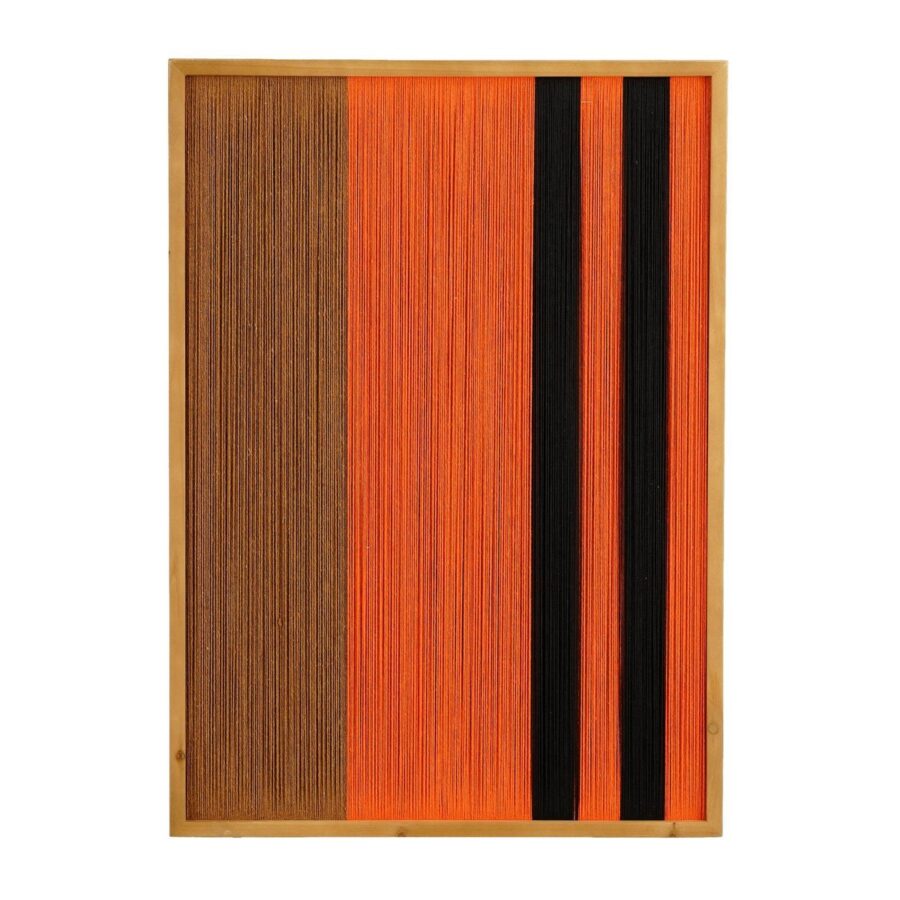 Kuba Wanddecoratie - L50 x B3 x H70 cm - FSC 100% - Katoen - Oranje