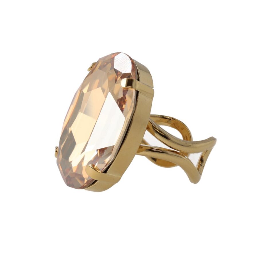 Eva Oval Ring Golden Shadow - Afbeelding 3