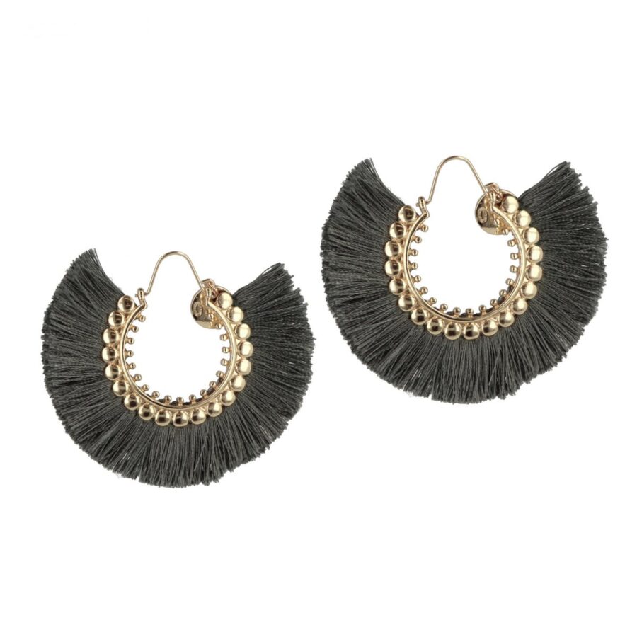 Seaweed Tassel Earrings