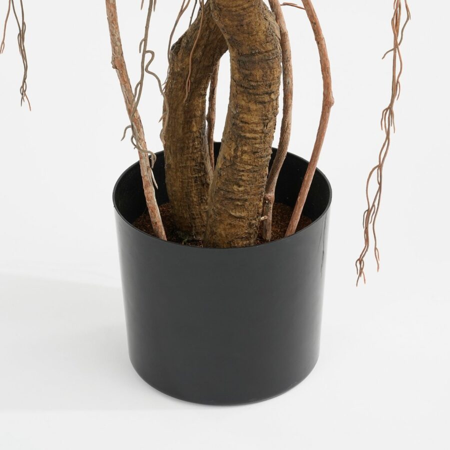 Philodendron Kunstplant - H140 x Ø110 cm - Groen - Afbeelding 4