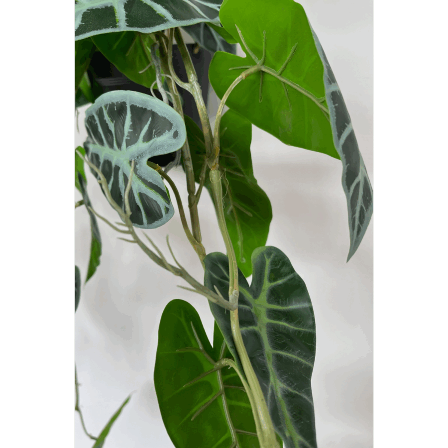 Caladium Kunst Hangplant 95cm - Afbeelding 4