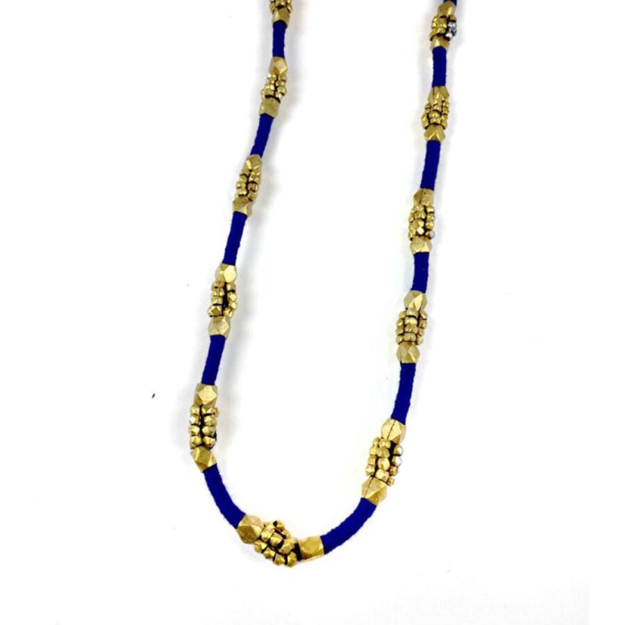 Dokra ketting 'Blauw' - Afbeelding 4