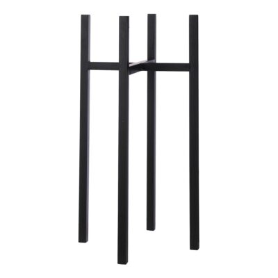 Ascot Plantenstandaard XL - L38 x B38 x H71 cm - Metaal - Zwart