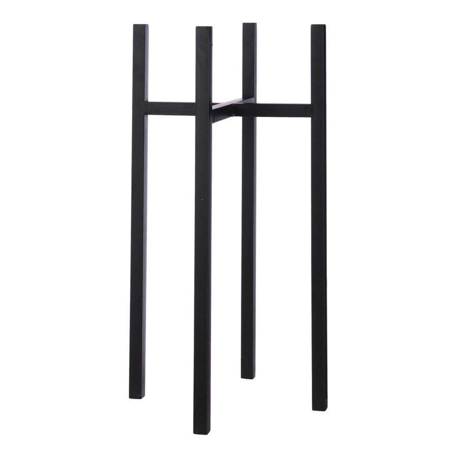 Ascot Plantenstandaard XL - L38 x B38 x H71 cm - Metaal - Zwart