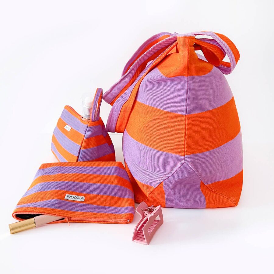 Handgeweven Strandtas 'BELEZZA' - Afbeelding 10