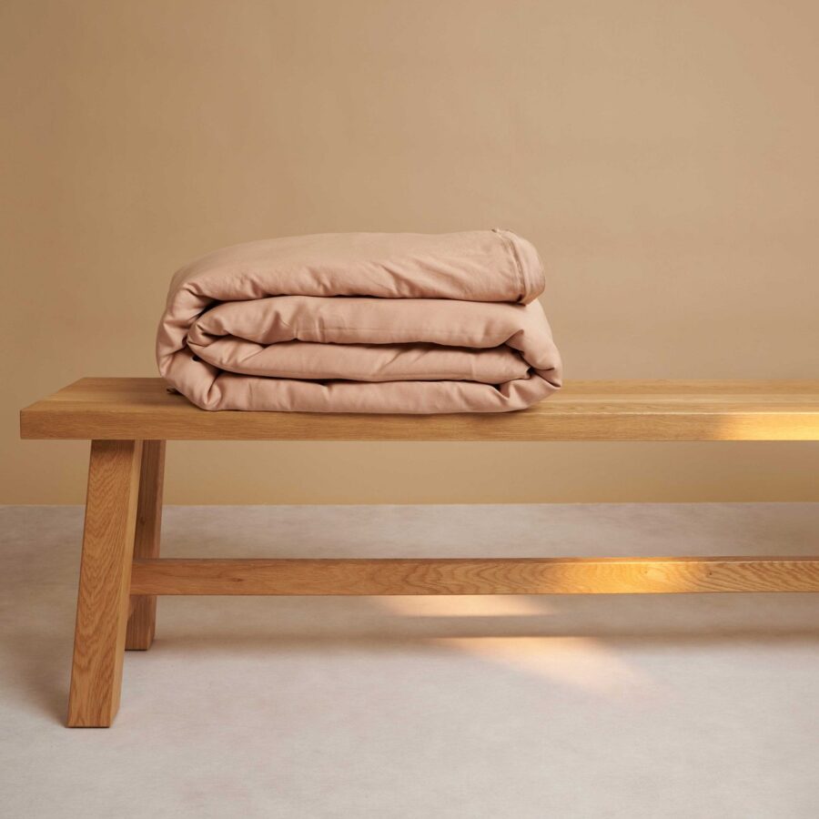 TENCEL™ - Twill Dekbedovertrek Peach - Afbeelding 6