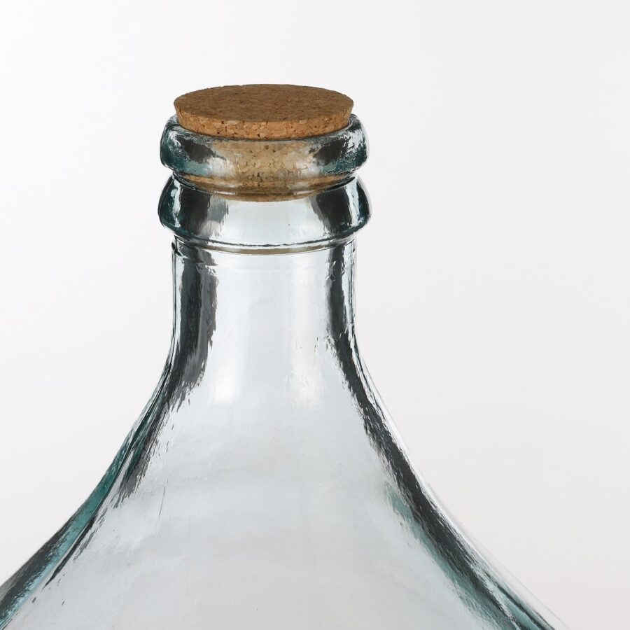Americo Terrarium Vaas - H56 x Ø40 cm - Gerecycled Glas - Transparant - Afbeelding 2