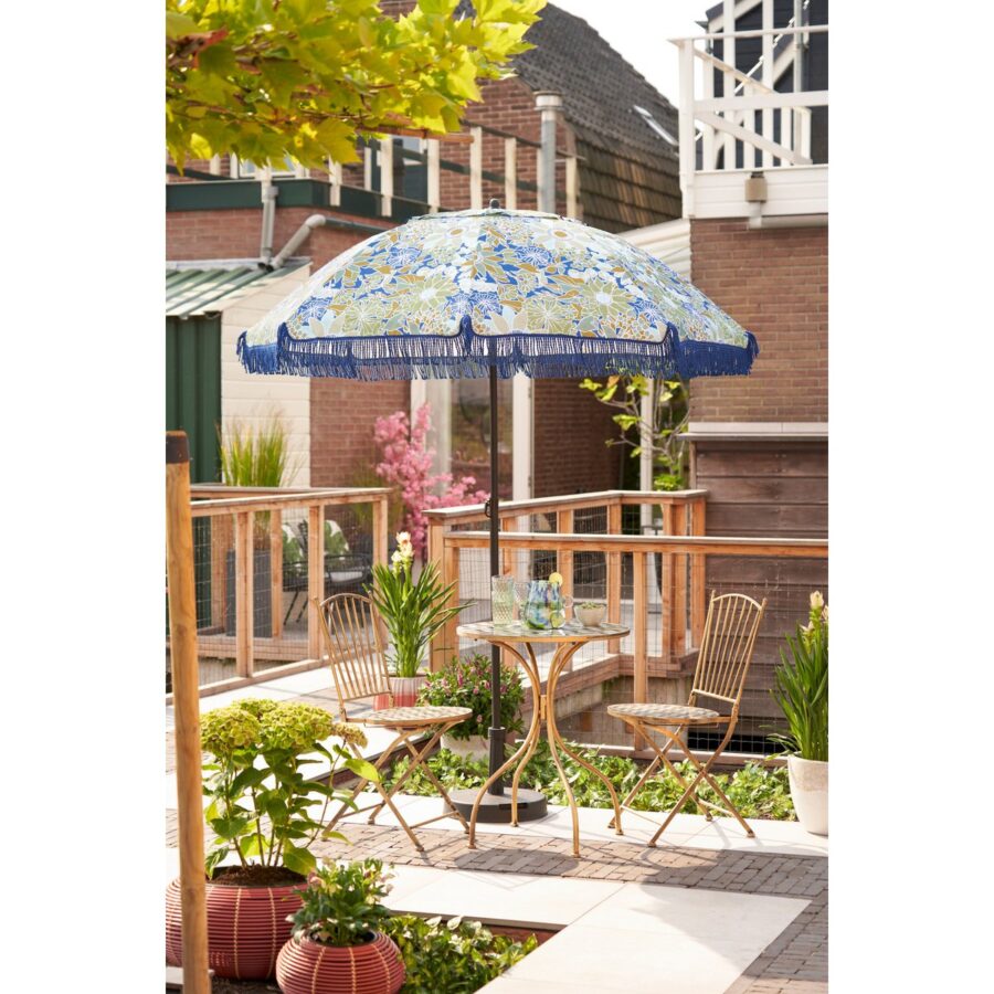 Alanza Bistrostoel - L40 x B51 x H87 cm - Metaal - Groen - Afbeelding 6