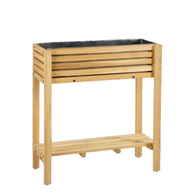 Glenwood Plantenbak Rechthoek voor Buiten - L70 x B30 x H75 cm - Acaciahout - Bruin