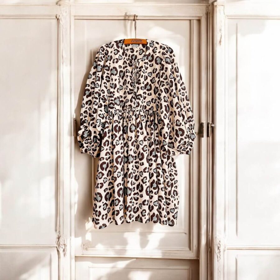 "Feel Good" Baumwollkleid "Blue Leo" - Afbeelding 5