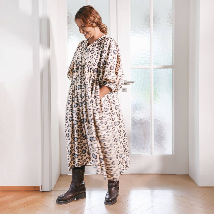 "Feel Good" Baumwollkleid "Blue Leo" - Afbeelding 12